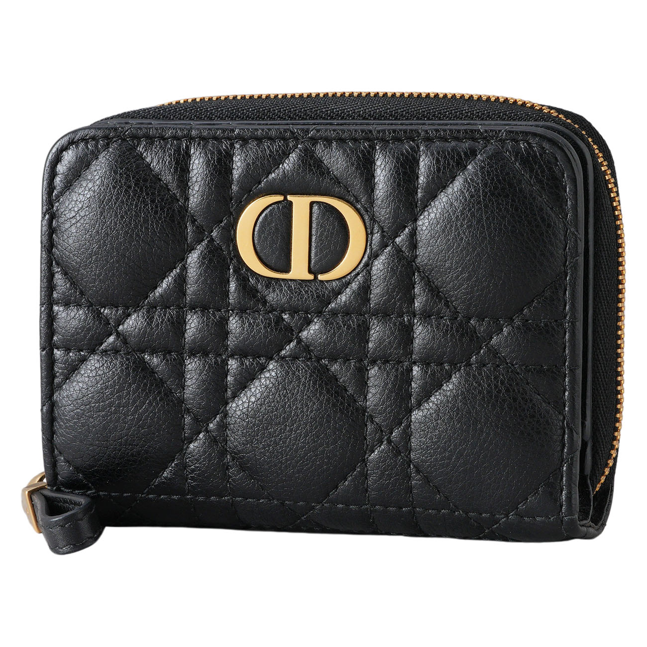 CHRISTIAN DIOR(USED)디올 카로 지퍼 반지갑